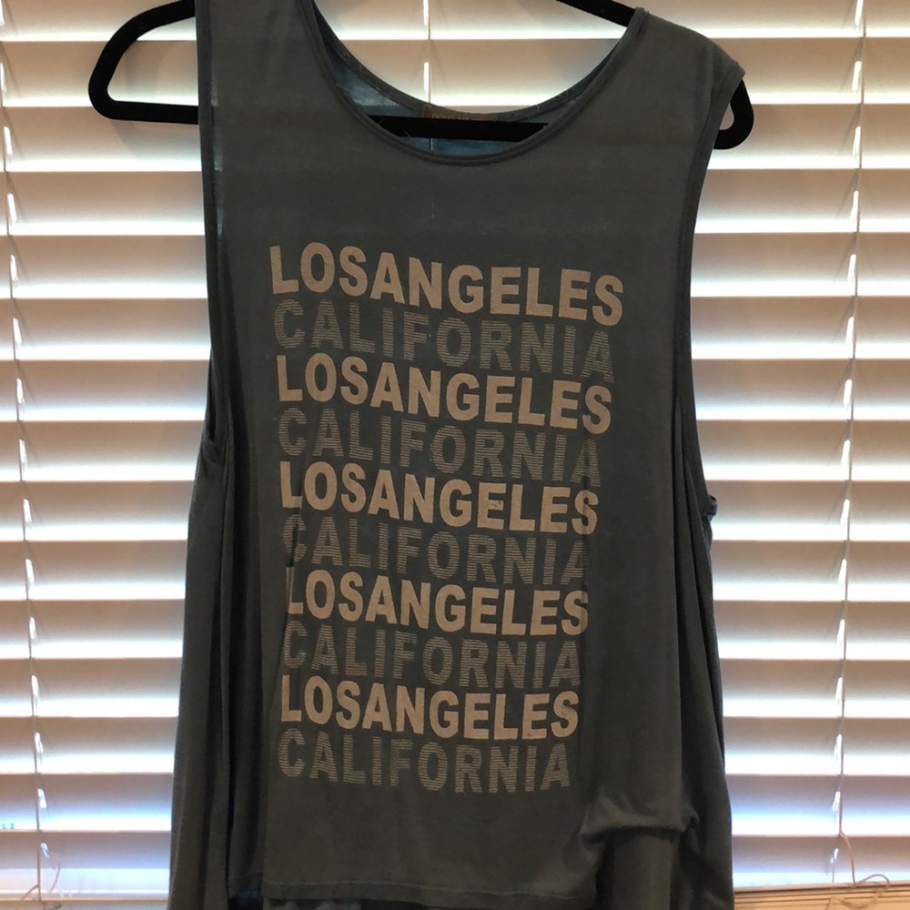 LA tank top